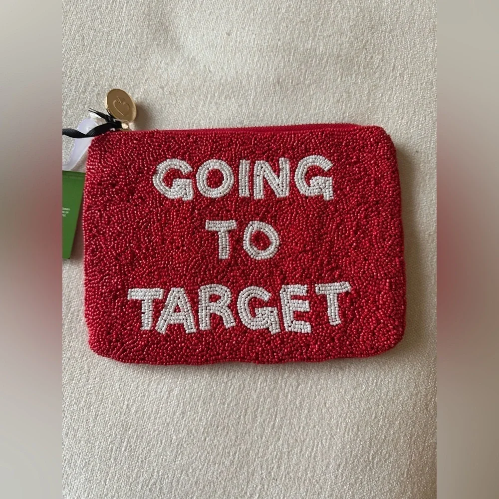 🎯NWT Kate Spade Going to Target Beaded Purse